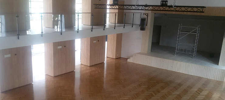 Rekonstrukce a rozšíření Sokolovny v Kloboukách u Brna